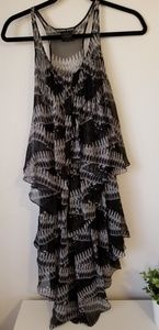 Thomas Wylde Bullet Sheer Layered Dress Rare XS